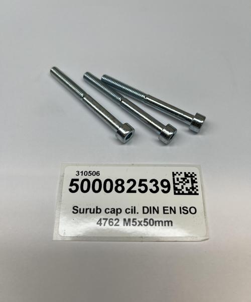 Surub cap cil. DIN EN ISO 4762 M5x50mm