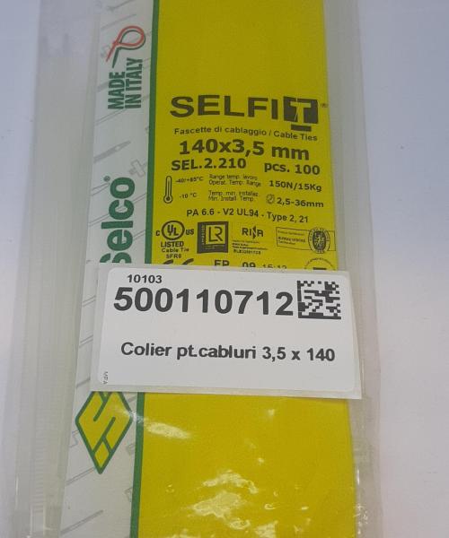 Colier pt.cabluri 3,5 x 140