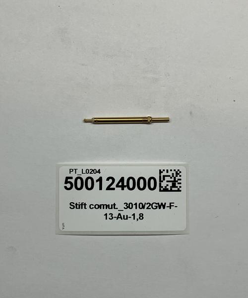 Stift comut._3010/2GW-F-13-Au-1,8