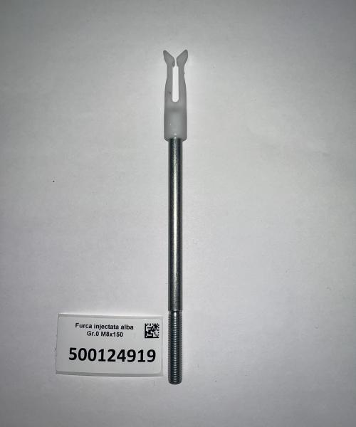 Furca injectata alba Gr.0 M8x150