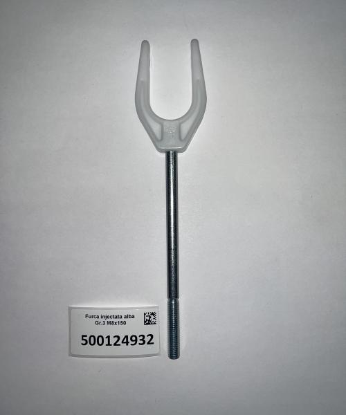 Furca injectata alba Gr.3 M8x150