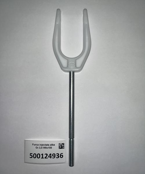 Furca injectata alba Gr.3,5 M8x150