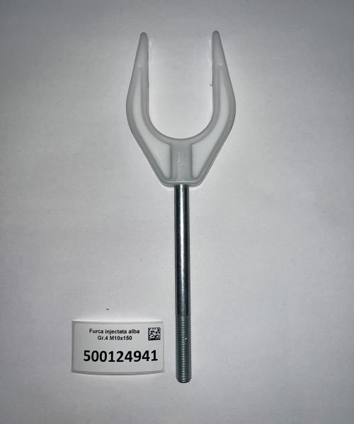 Furca injectata alba Gr.4 M10x150