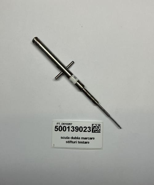 scula dubla marcare stifturi testare