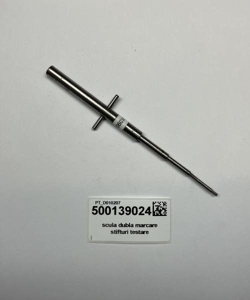 scula dubla marcare stifturi testare