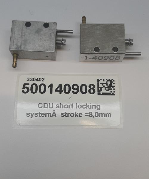 CDU short locking system  stroke =8,0mm