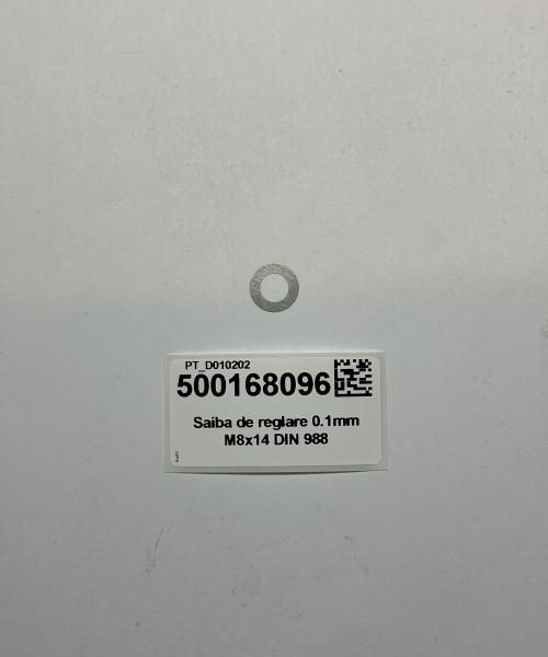 Saiba de reglare 0.1mm M8x14 DIN 988