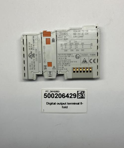 Digital output terminal 8-fold