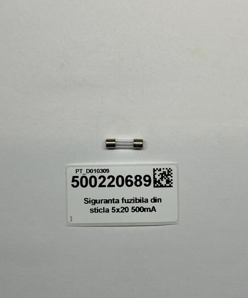 Siguranta fuzibila din sticla 5x20 500mA