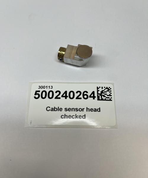 Cable sensor head checked