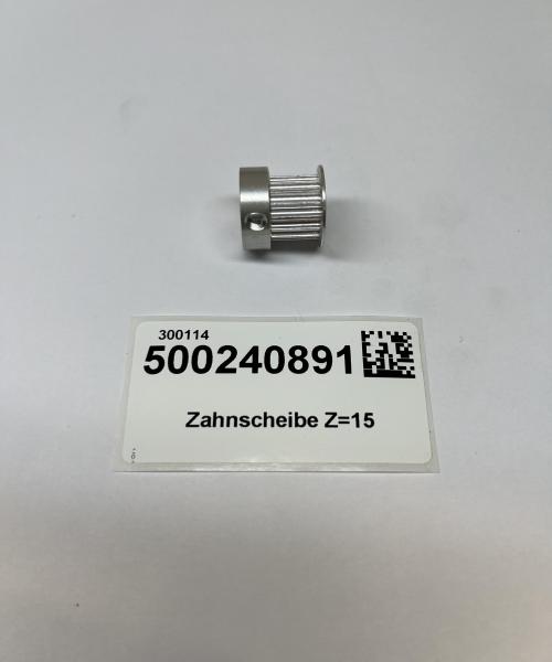 Zahnscheibe Z=15