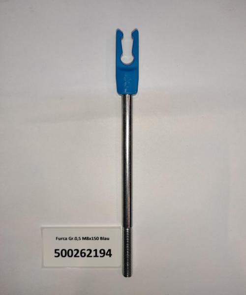 Furca Gr.0,5 M8x150 Blau