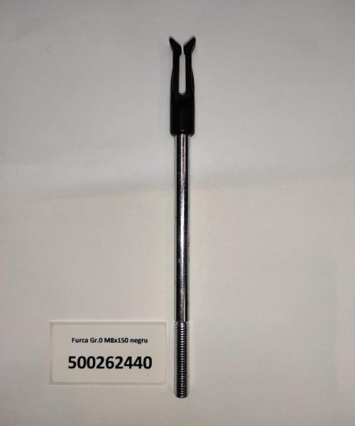 Furca Gr.0 M8x150 negru