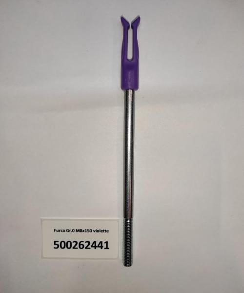 Furca Gr.0 M8x150 violette