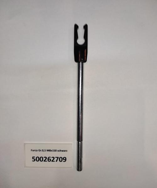 Furca Gr.0,5 M8x150 schwarz