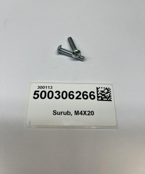 Surub, M4X20