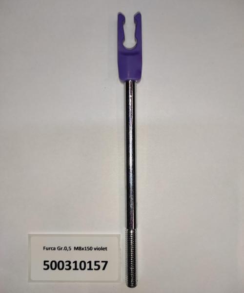 Furca Gr.0,5 M8x150 violet