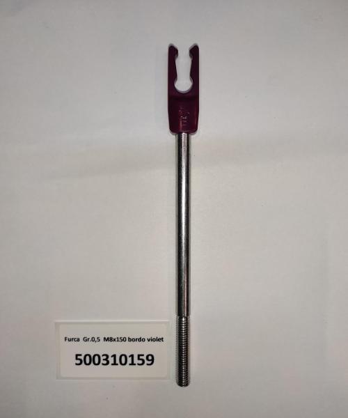 Furca  Gr.0,5  M8x150 bordo violet