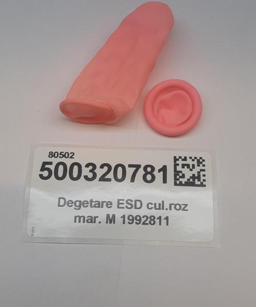 Degetare ESD cul.roz mar. M 1992811