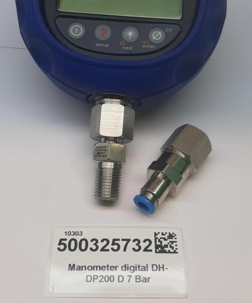 Manometer digital DH-DP200 D 7 Bar