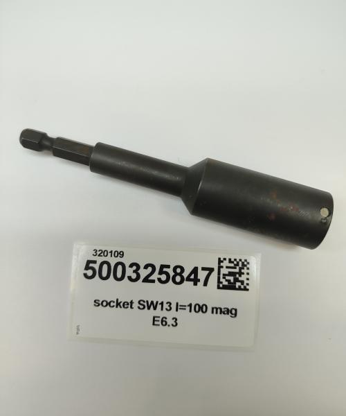 socket SW13 l=100 mag E6.3