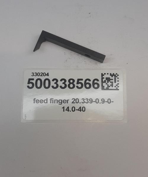 feed finger 20.339-0.9-0-14.0-40
