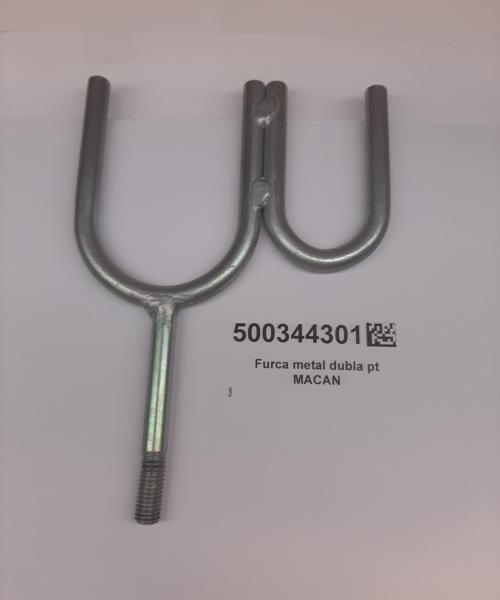 Furca metal dubla