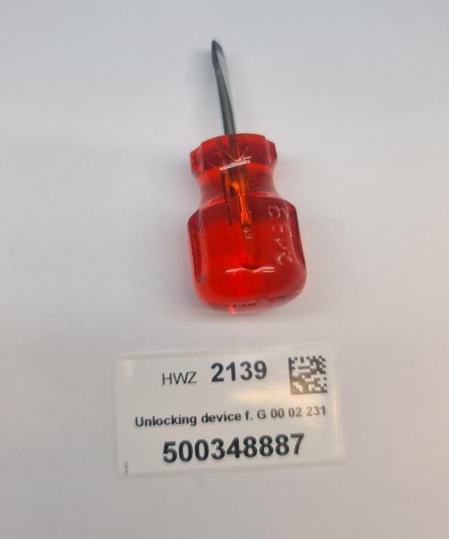 HWZ2139 Unlocking device f. G 00 02 231