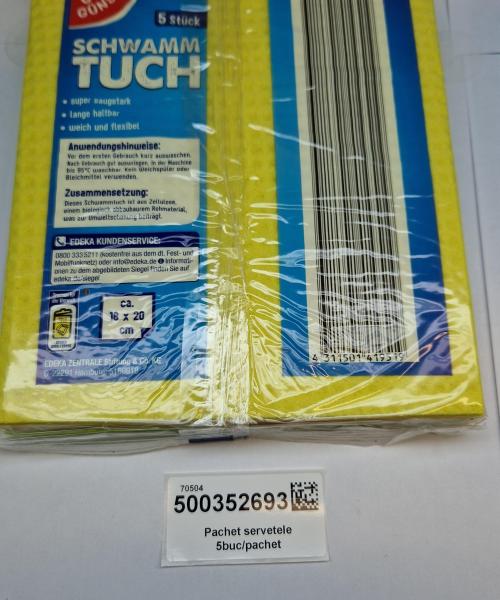 Pachet servetele 5buc/pachet