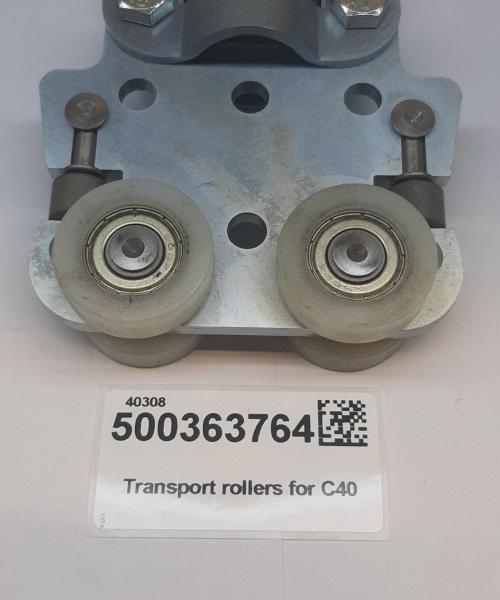 Transport rollers for C40