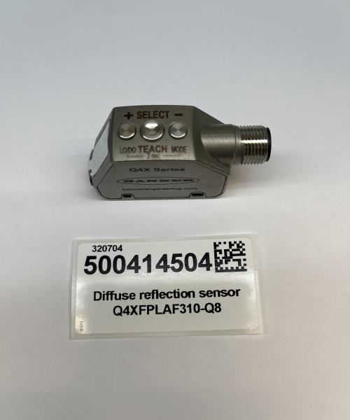 Diffuse reflection sensor Q4XFPLAF310-Q8