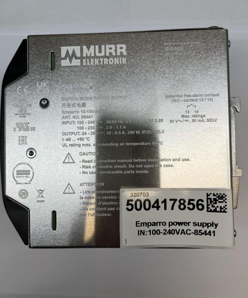 Emparro power supply IN:100-240VAC-85441