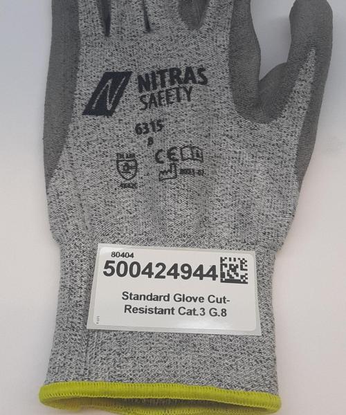 Standard Glove Cut-Resistant Cat.3 G.8
