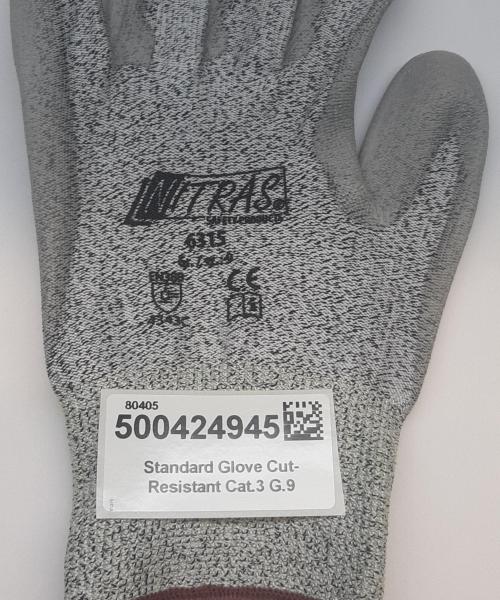 Standard Glove Cut-Resistant Cat.3 G.9