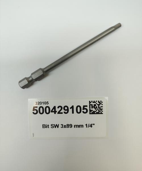 Bit SW 3x89 mm 1/4