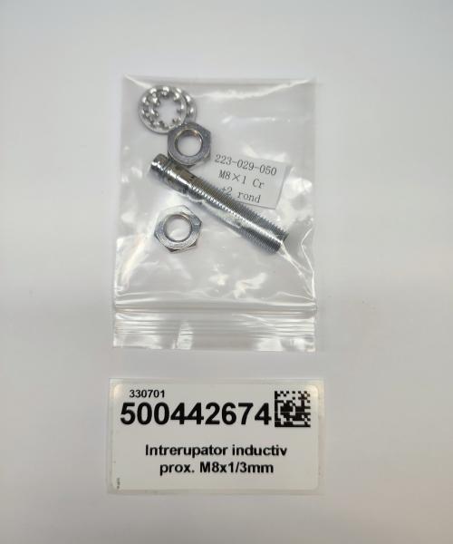 Intrerupator inductiv prox. M8x1/3mm