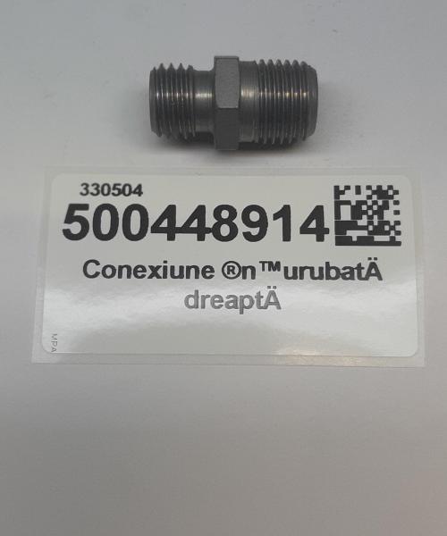 Conexiune înșurubată dreaptă