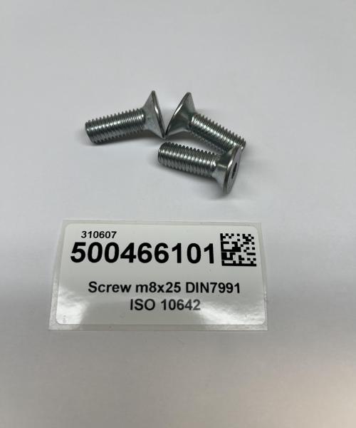 Screw m8x25 DIN7991 ISO 10642