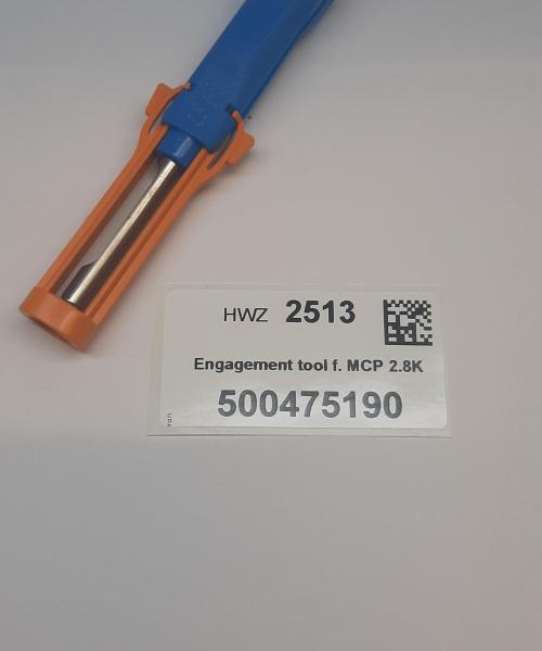 HWZ2513 Engagement tool f. MCP 2.8K