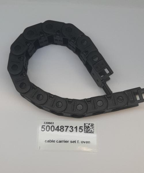 cable carrier set f. oven