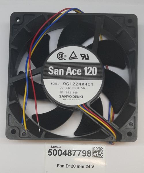 Fan D120 mm 24 V