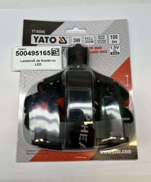 Lanternă de frunte cu LED