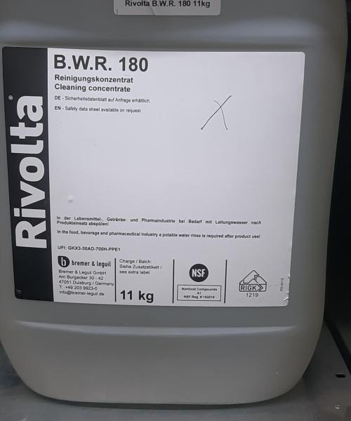 SOLUTIE CURATAT Rivolta B.W.R. 180 11kg