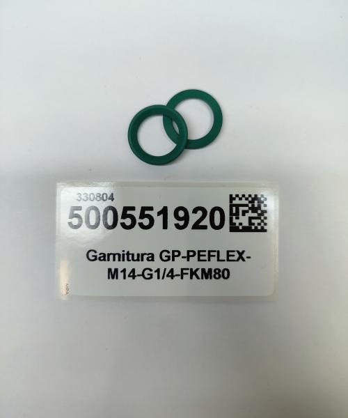 Garnitura GP-PEFLEX-M14-G1/4-FKM80