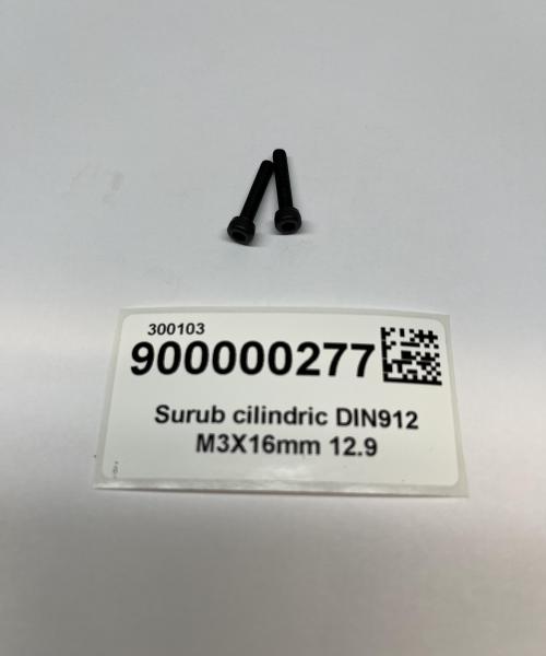 Surub cilindric DIN912 M3X16mm 12.9