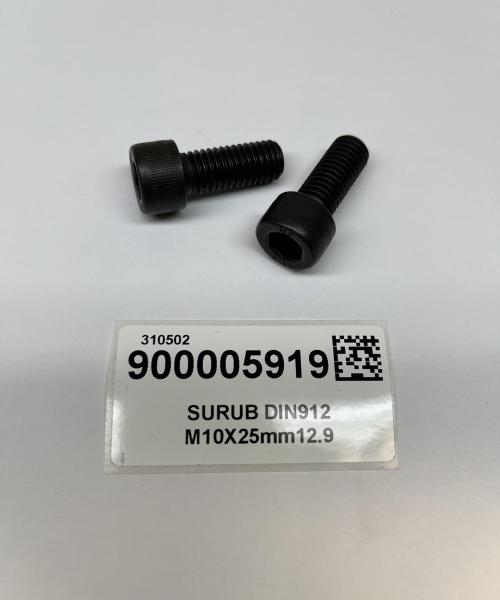 SURUB DIN912 M10X25mm12.9