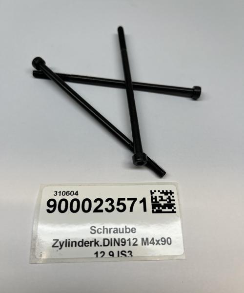 Schraube Zylinderk.DIN912 M4x90 12.9 IS3