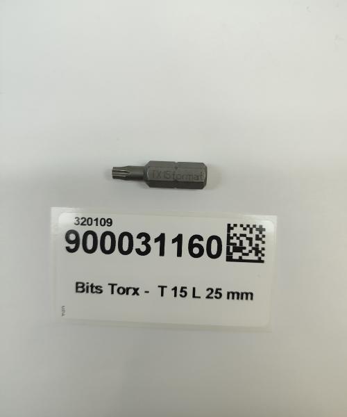 Bits Torx -  T 15 L 25 mm