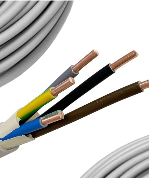 Cablu monifilar NYM-J 5x2,5 mm