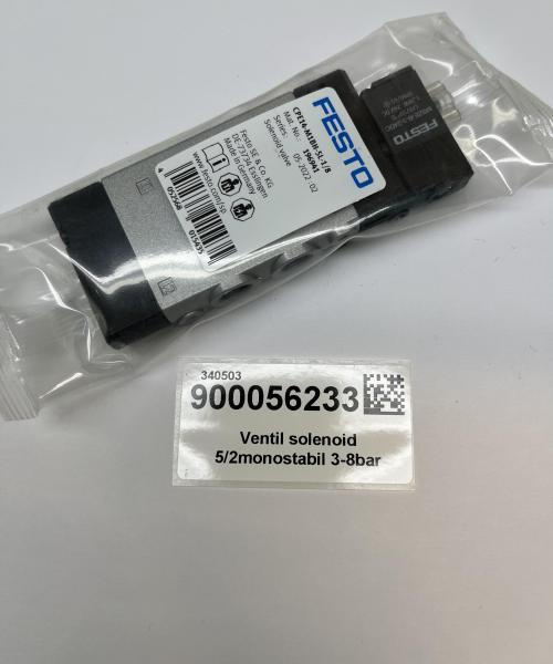 Ventil solenoid 5/2monostabil 3-8bar